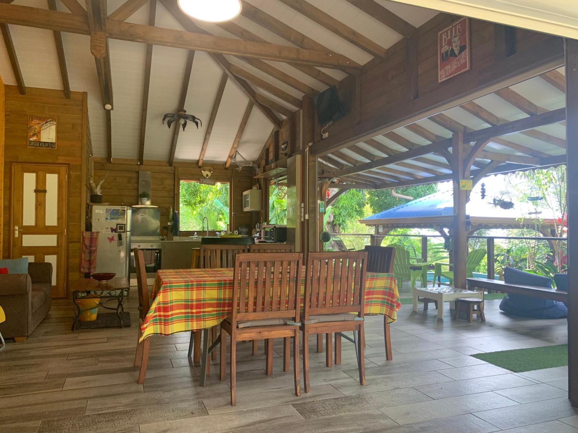 Les Ilets Caraibes Vue Mer Bouillante Bagian luar foto