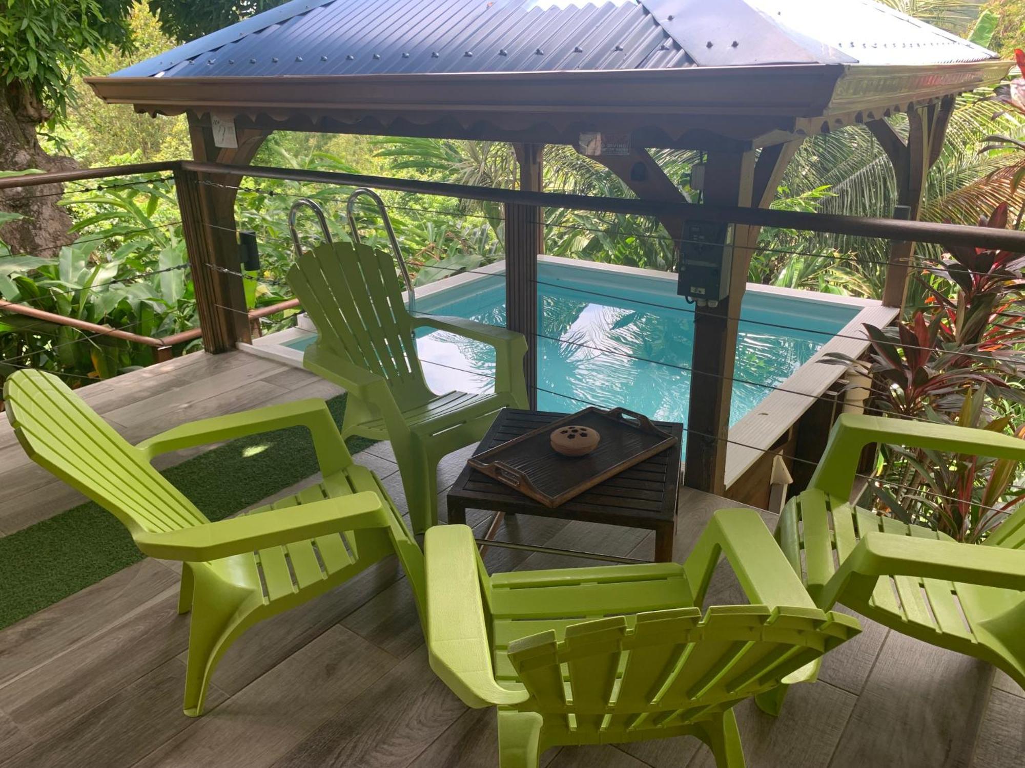 Les Ilets Caraibes Vue Mer Bouillante Bagian luar foto