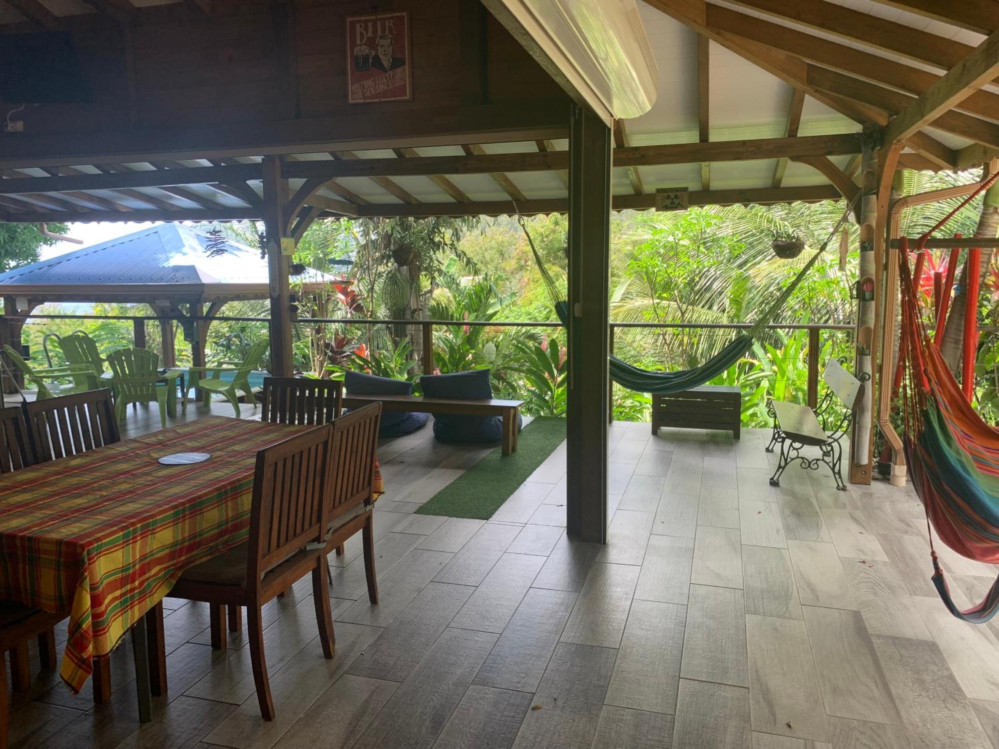 Les Ilets Caraibes Vue Mer Bouillante Bagian luar foto