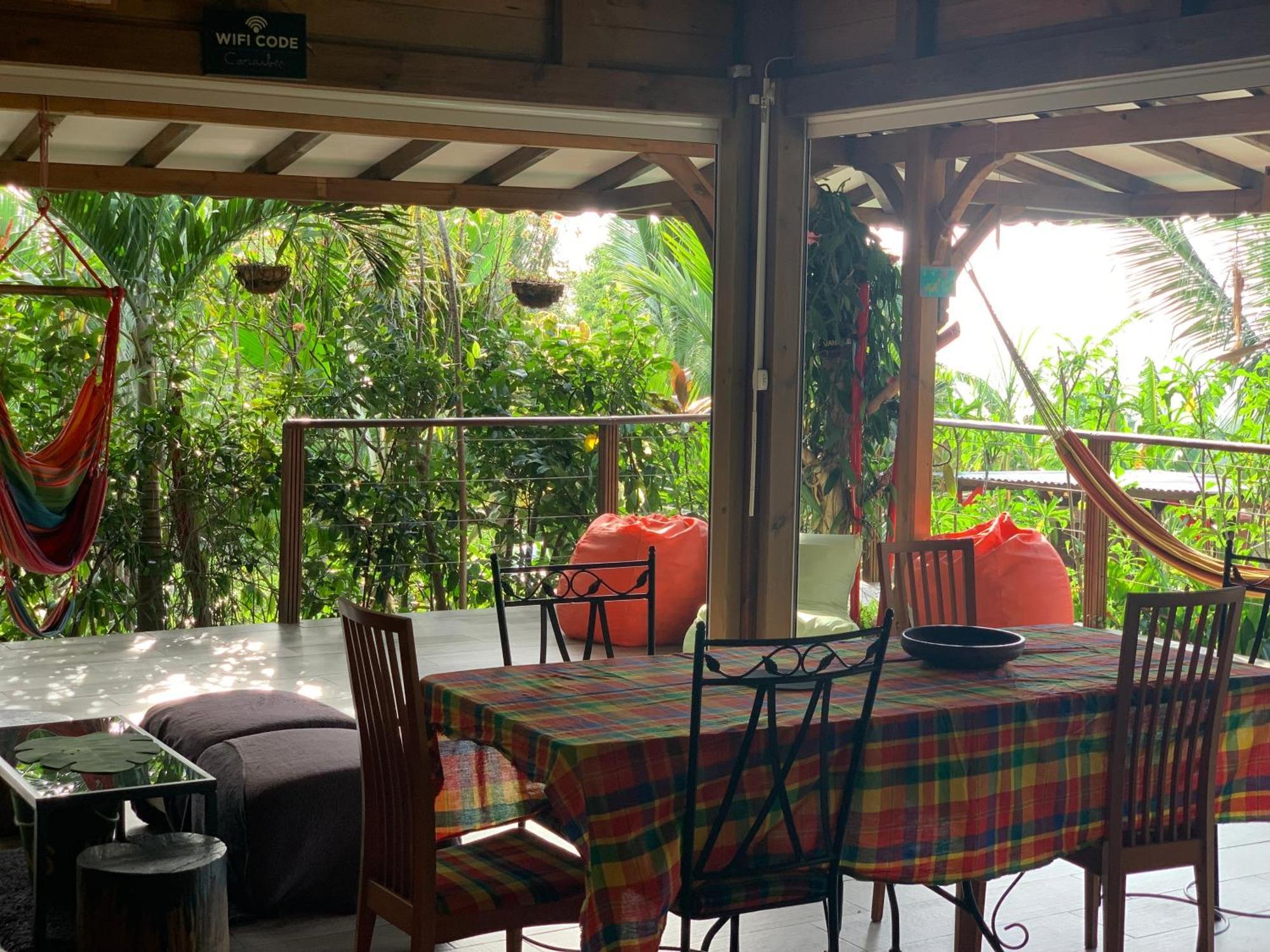 Les Ilets Caraibes Vue Mer Bouillante Bagian luar foto