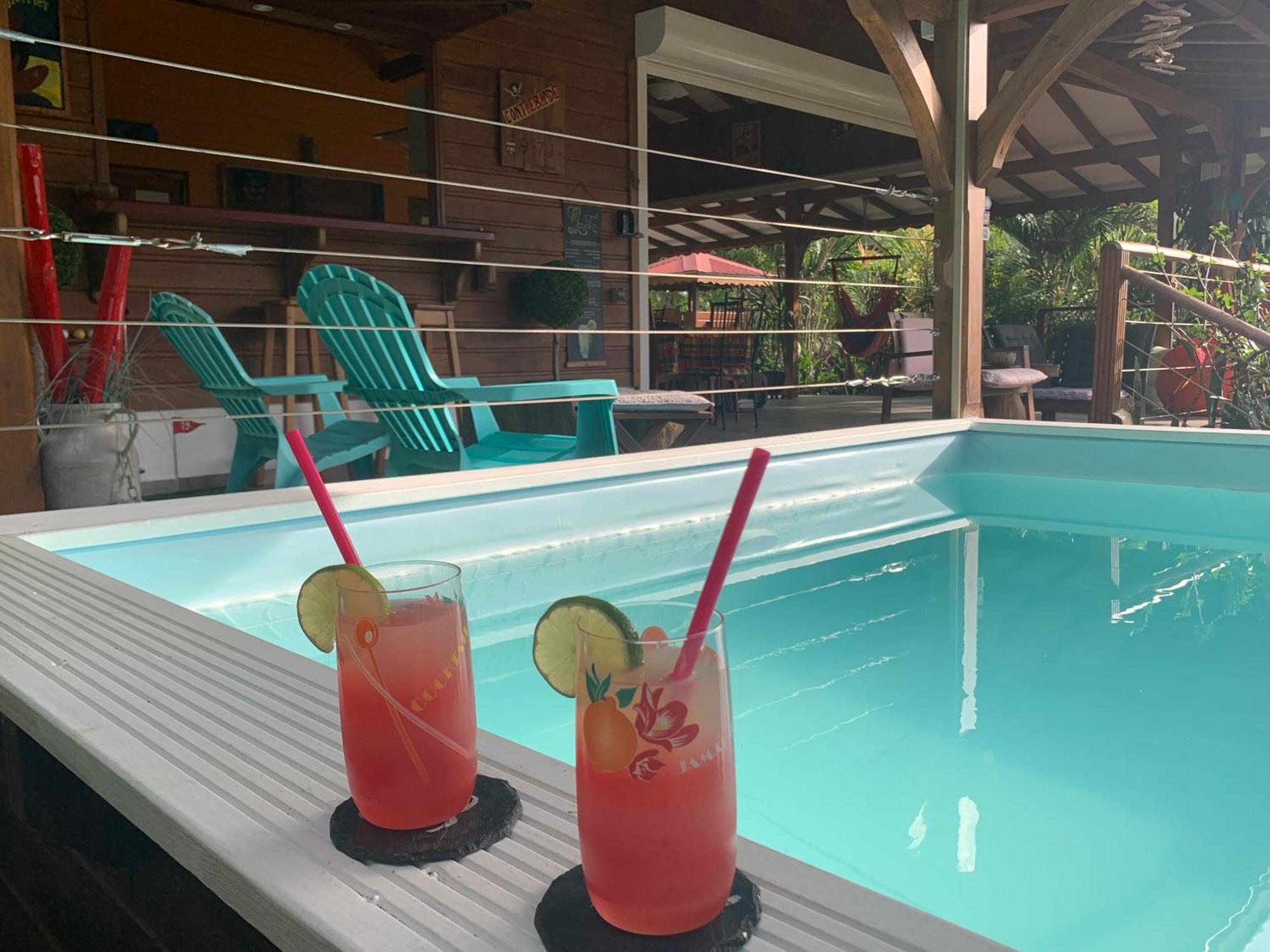 Les Ilets Caraibes Vue Mer Bouillante Bagian luar foto