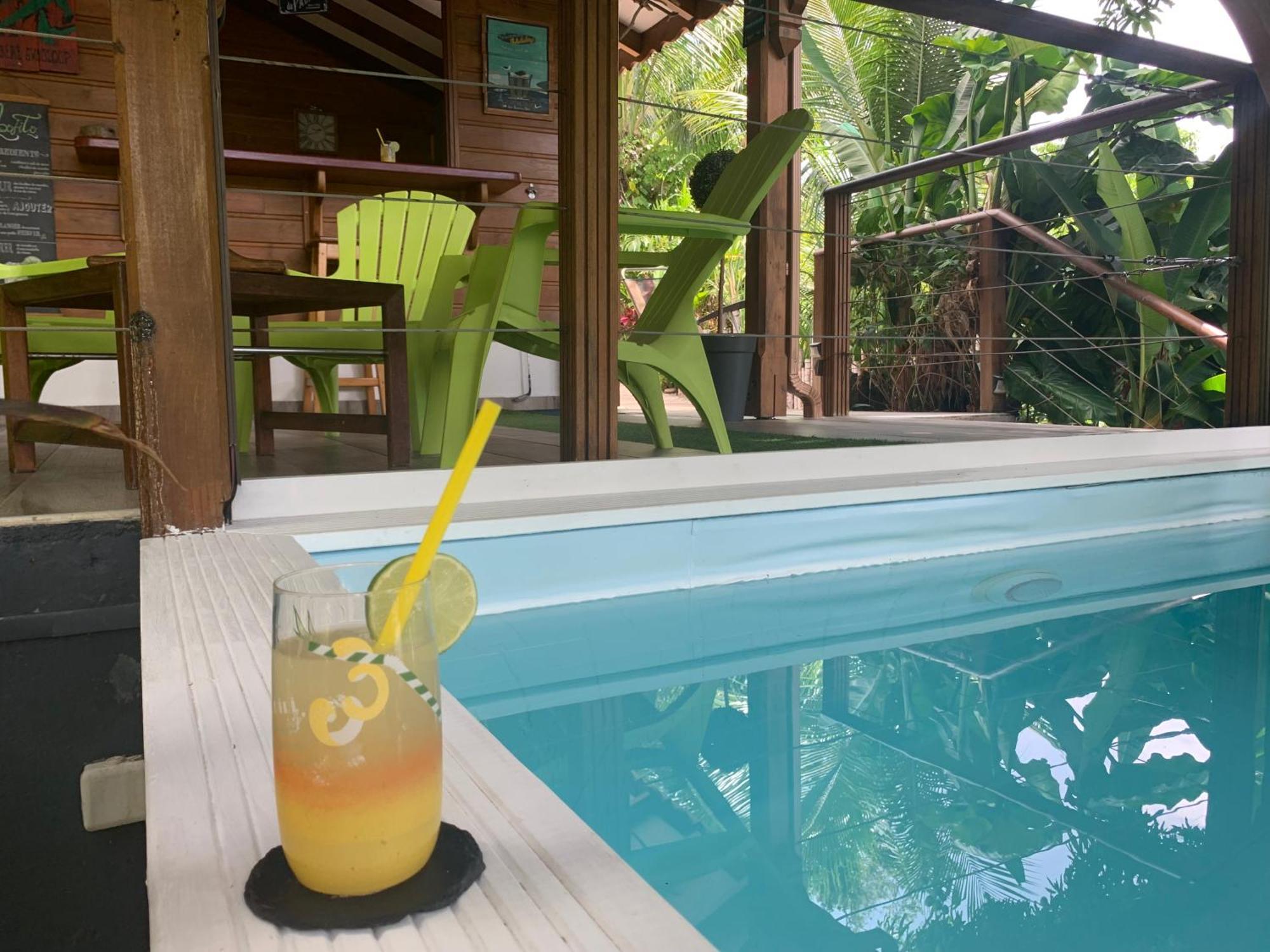 Les Ilets Caraibes Vue Mer Bouillante Bagian luar foto