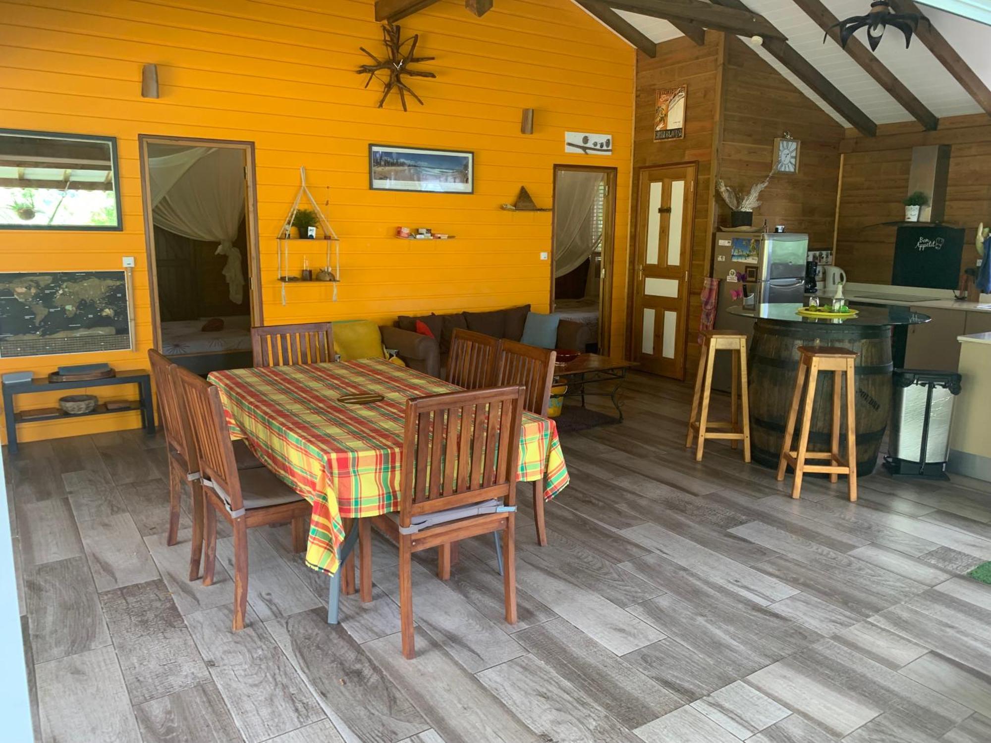 Les Ilets Caraibes Vue Mer Bouillante Bagian luar foto