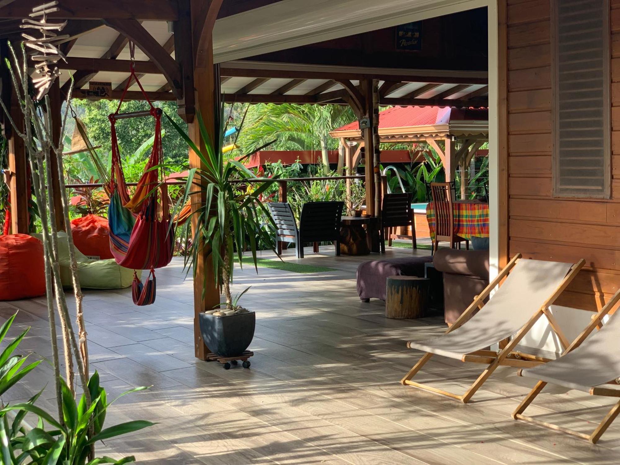 Les Ilets Caraibes Vue Mer Bouillante Bagian luar foto