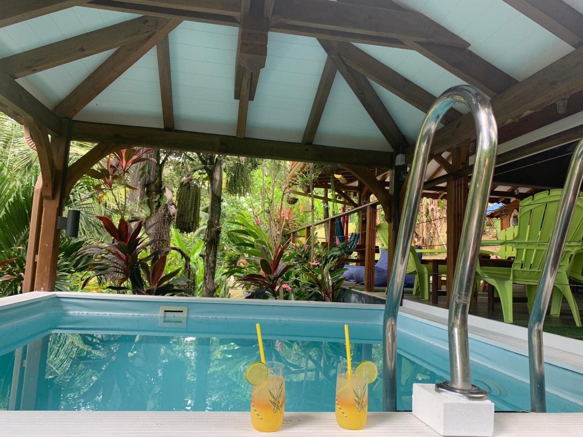 Les Ilets Caraibes Vue Mer Bouillante Bagian luar foto
