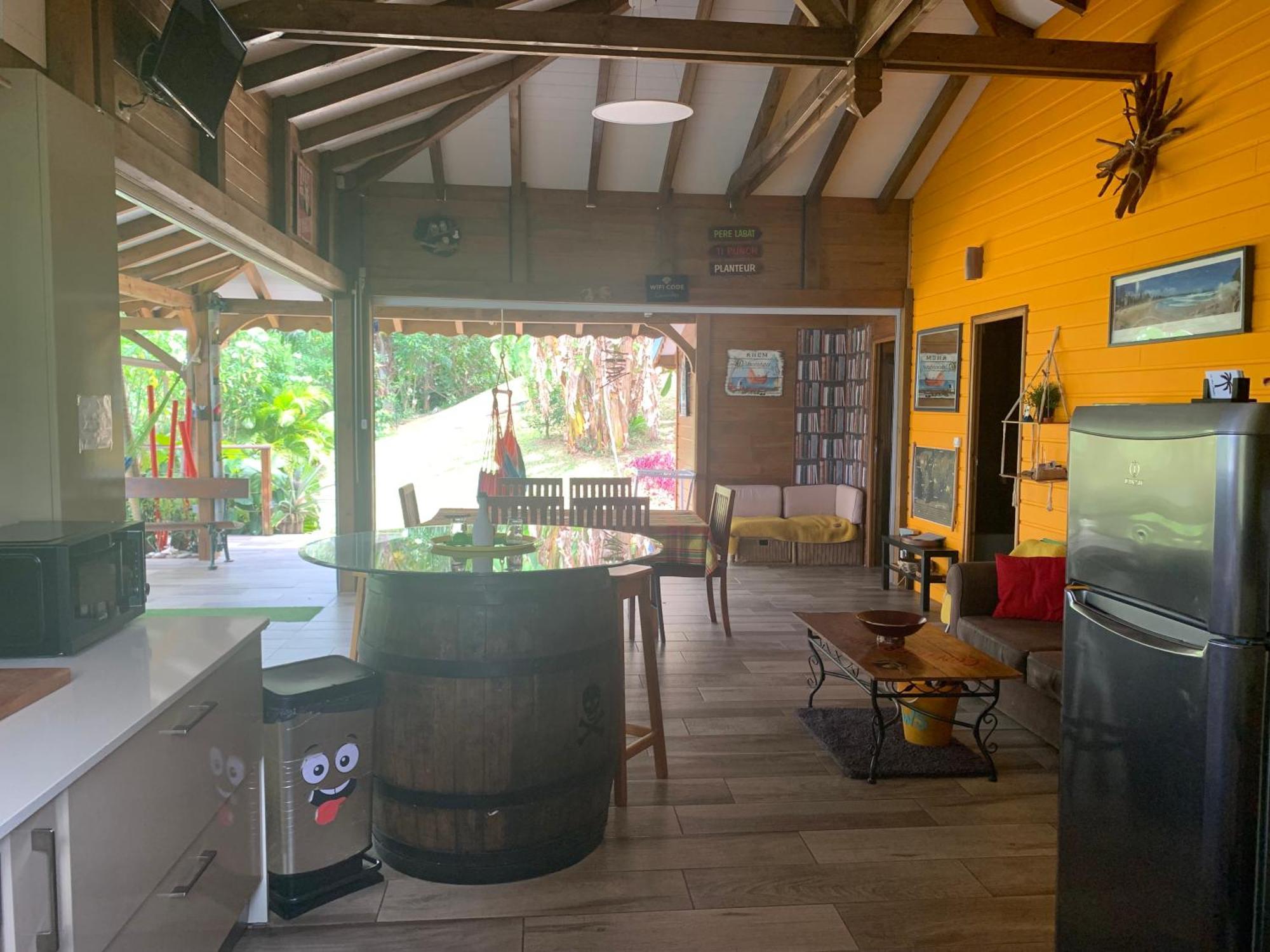 Les Ilets Caraibes Vue Mer Bouillante Bagian luar foto